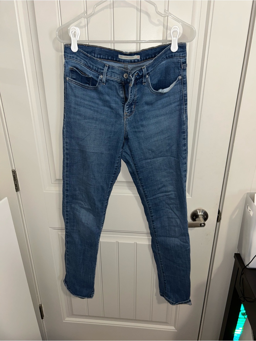 Levi's Women's Blue Slim Fit Jeans